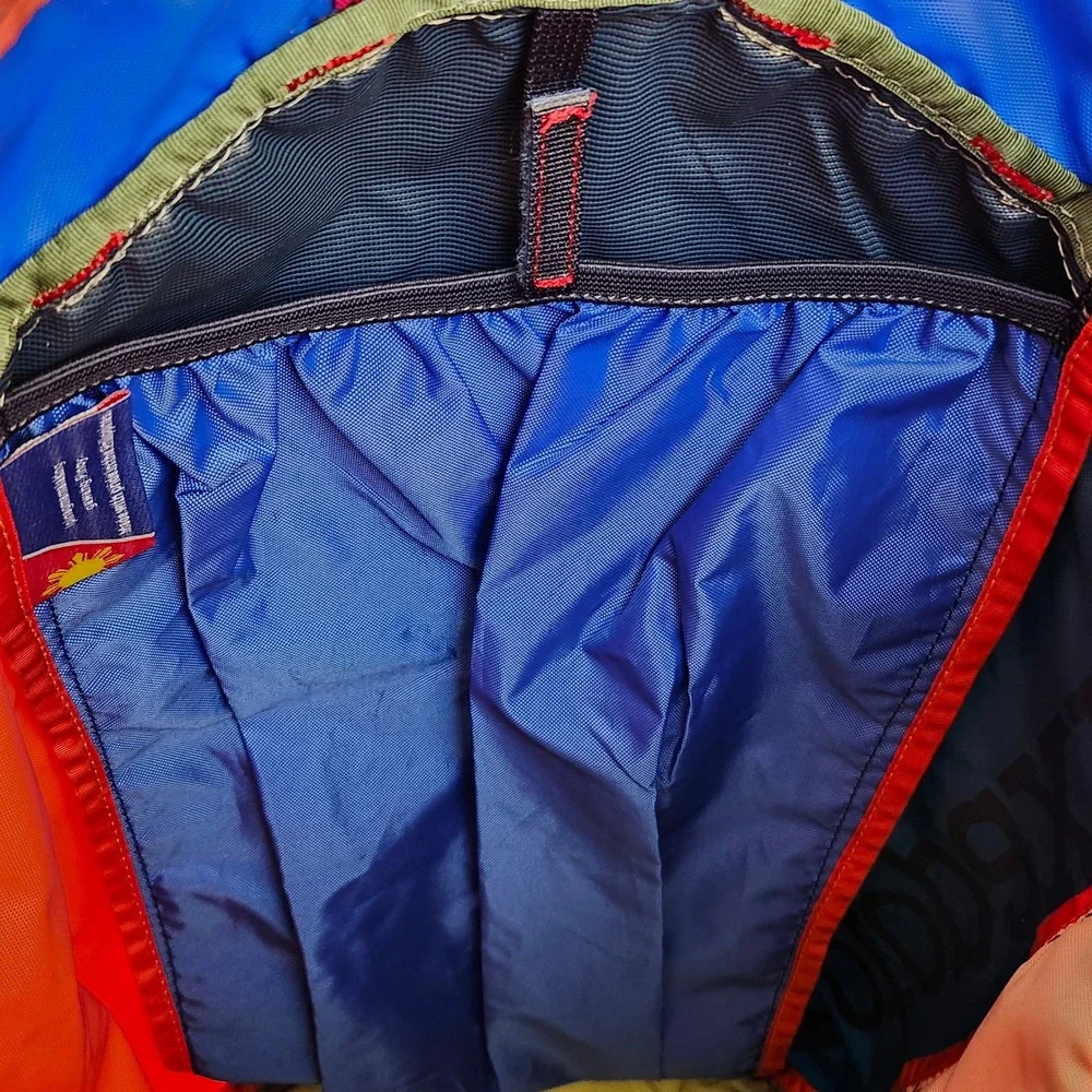 Cotopaxi Luzon 18L Del Dia Backpack Colorblock SSM Health Logo Hiking Daypack